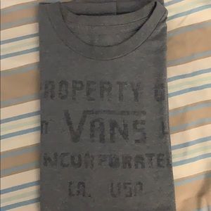 Vans t shirt small